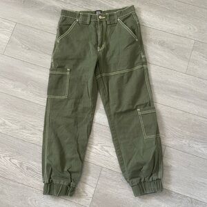 BDG Women's Khaki and Green Trousers